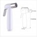 Black or White Universal Handheld Shattaf Toilet Bidet Sprayer Bathroom Shower Head only. (White) - B07DS56R2B
